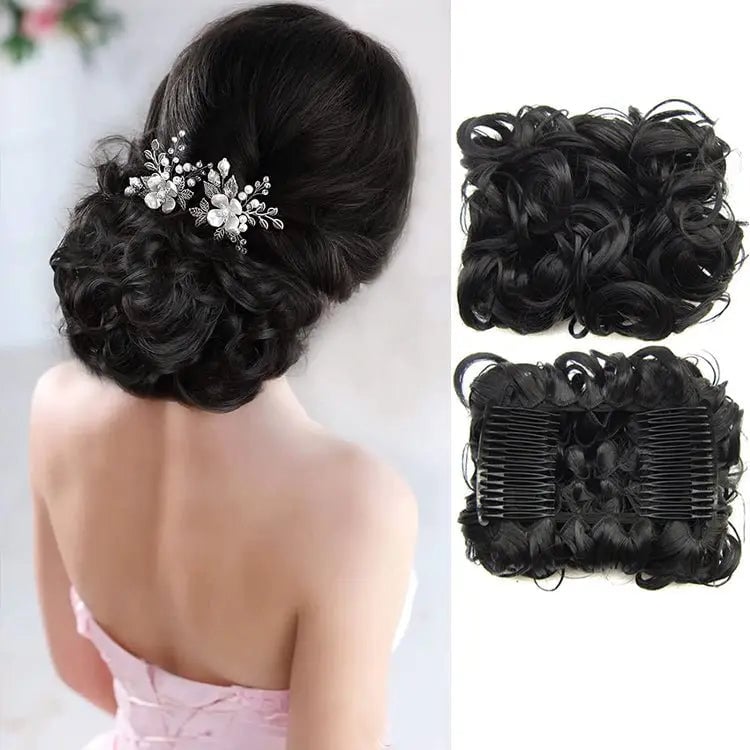 🌲Early Christmas Sale 49% OFF🎁Messy Curly Dish Bun