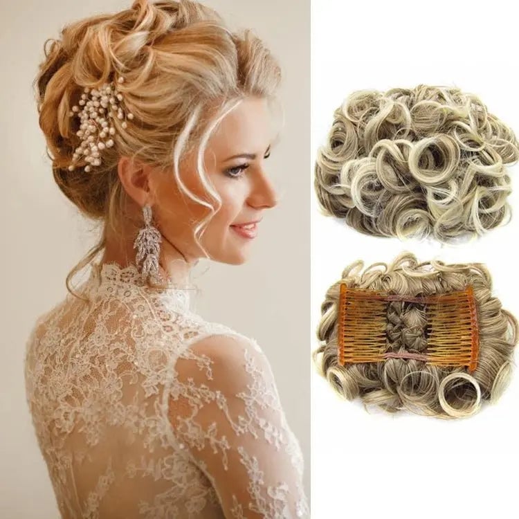 🌲Early Christmas Sale 49% OFF🎁Messy Curly Dish Bun